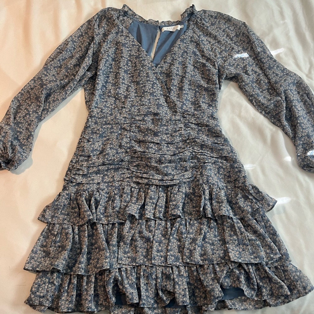 ASTR the label floral mini dress